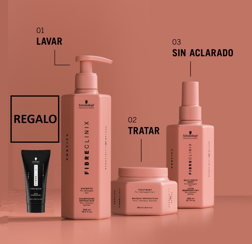 Trio Fortificante ENVÍO GRATIS Fibre Clinix Schwarzkopf